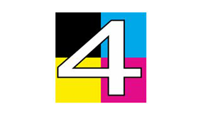 Logo de 4 Tintas / Centro